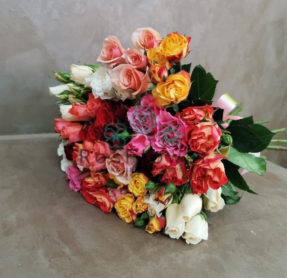 Букет цветов из: Розы в Куйбышево Ростовская область