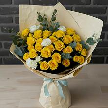 Букет цветов из:  Розы #REPLACE_PRED# Куйбышево Ростовская область