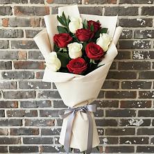 Букет цветов из:  Розы в Куйбышево Ростовская область