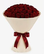Букет 101 Бордовая роза Блэк Бакарра в Куйбышево Ростовская область