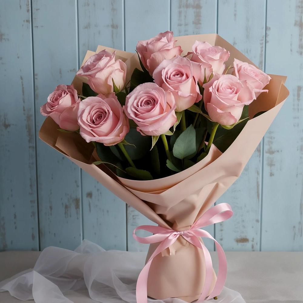 Букет цветов из: Розы в Куйбышево Ростовская область