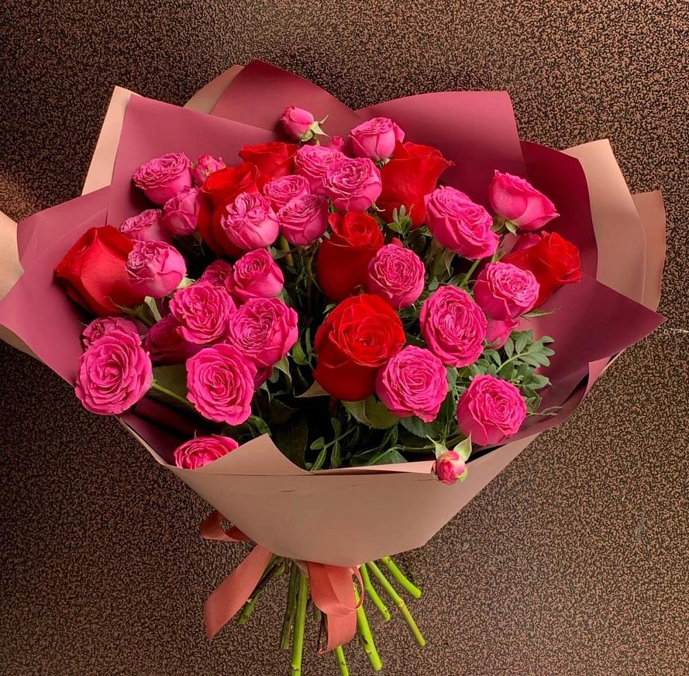 Букет В объятьях нежности в Куйбышево Ростовская область