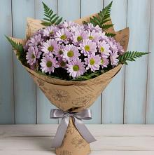 Букет цветов из:  Хризантемы в Куйбышево Ростовская область