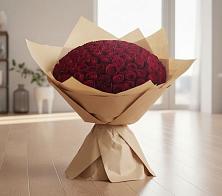 Букет 101 Красная роза в Куйбышево Ростовская область