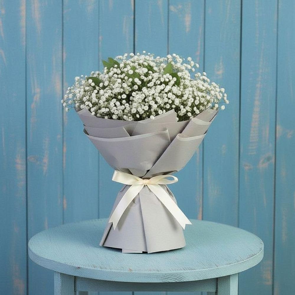 Букет цветов из: Гипсофила в Куйбышево Ростовская область