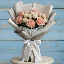 Букет цветов из:  Розы в Куйбышево Ростовская область