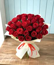 Букет 29 Красных роз в Куйбышево Ростовская область