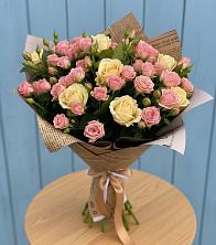 Букет цветов из:  Розы в Куйбышево Ростовская область