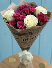 Букет цветов из:  Розы #REPLACE_PRED# Куйбышево Ростовская область